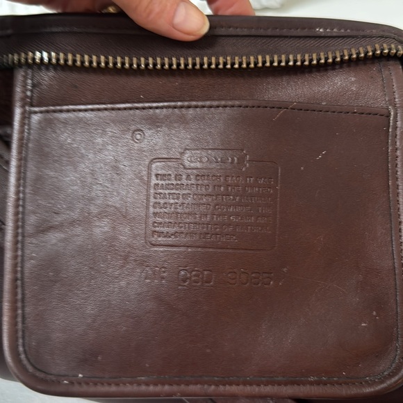 Vintage Coach Brown Leather Bucket Bag - Picture 3 of 7